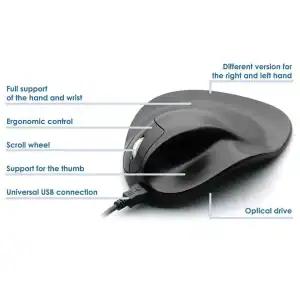 handshoe mouse with descriptions for parts
